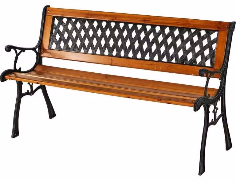 Panchina da giardino 125 cm