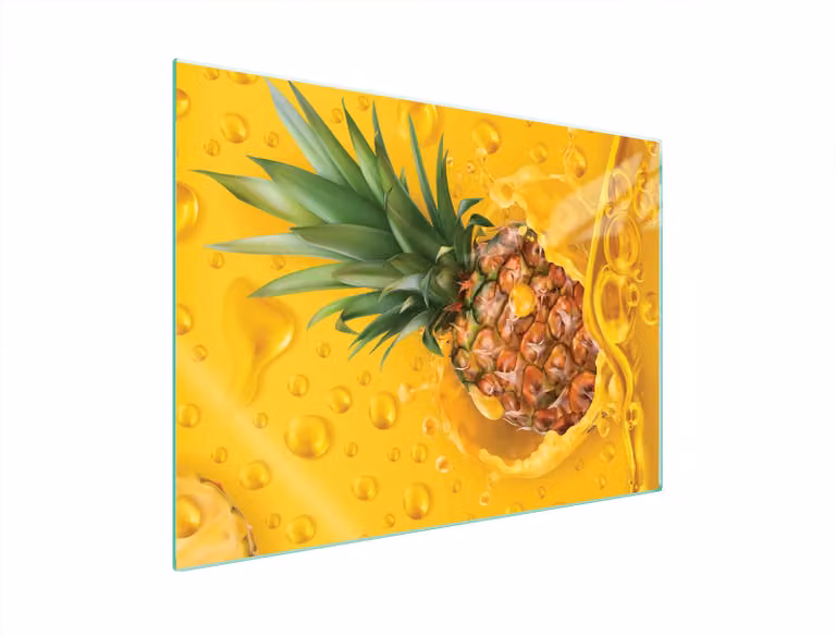 Piastra Di Protezione In Vetro Per Cuore 70X52 Ananas