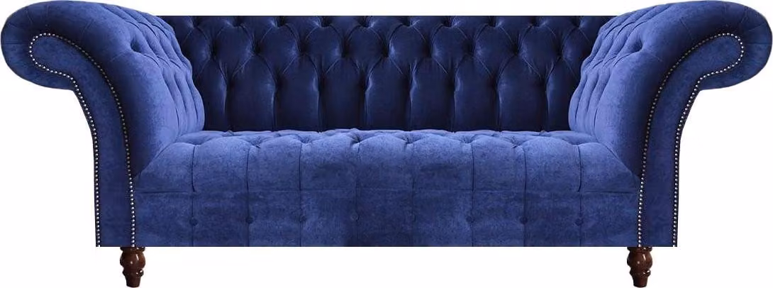 Chesterfield Moderne Design Sofa Dreisitzer Couch Wohnzimmer Möbel