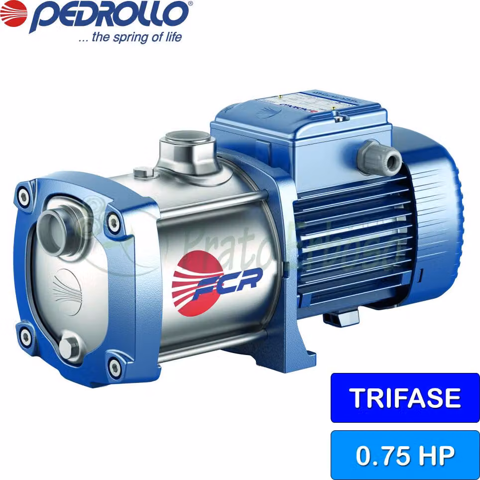 Elettropompa centrifuga multigirante trifase Pedrollo FCR 80/4