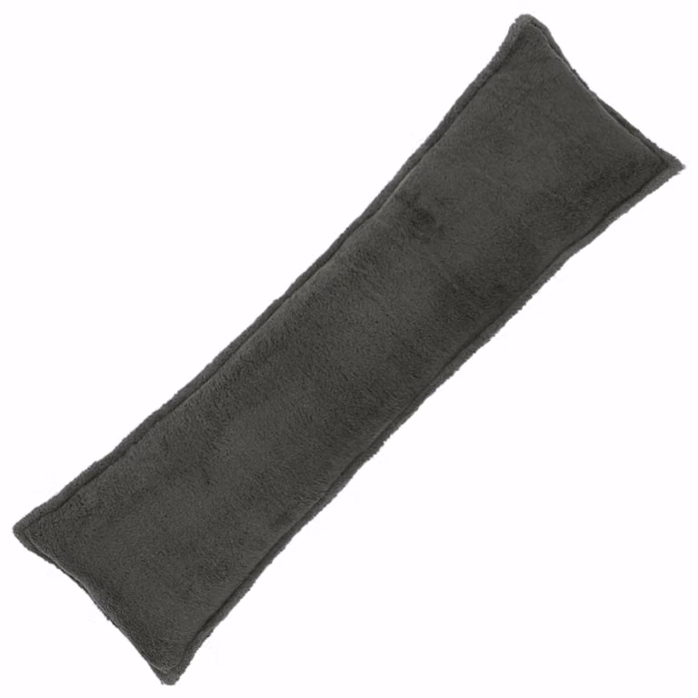 vidaXL Federa HOUTEN Grigio Scuro 40 x 145 cm Bouclé