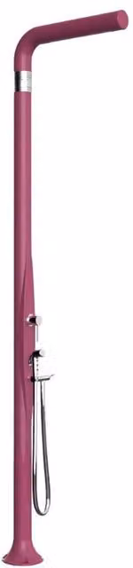 Doccia Tradizionale In Polietilene Funny Yang Con Doccetta E Miscelatore Colore Fuxia Cv-T245/4003