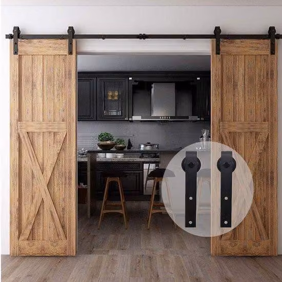 Ferramenta per porte scorrevoli in legno, 274 cm