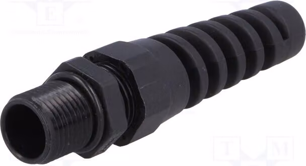 1 x Raccordo per cavo IP68, materiale: BM4009SN, con protezione anti-piegatura, passo PG9