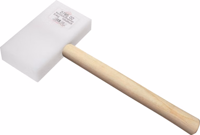 STUBAI Martello in plastica da lattoniere, quadrato 155x85x35 mm