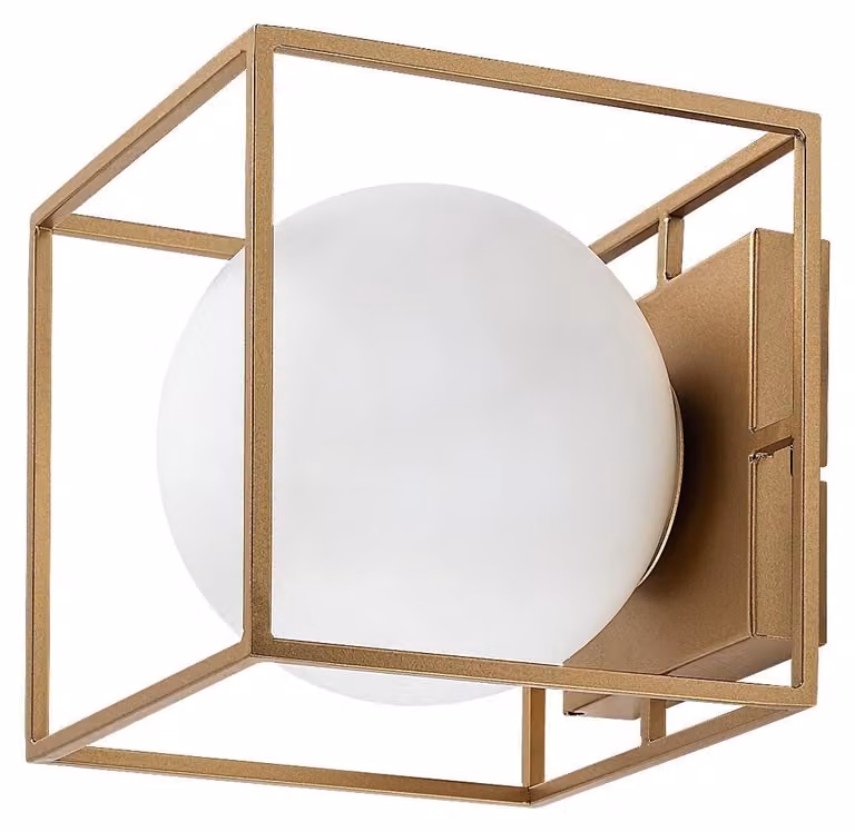 Rabalux Lampada da parete/soffitto Modane, finitura dorata, per lampadina E14, modello 75070