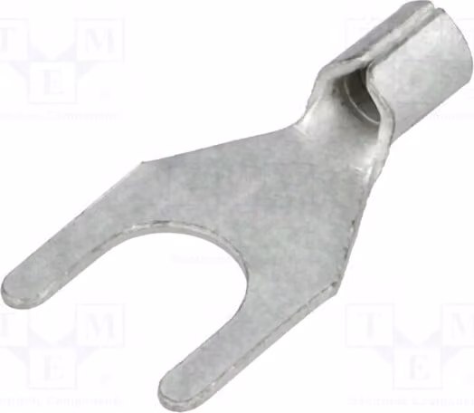 10 connettori a morsetto: tipo a forcella, sezione del cavo 1,5÷2,5 mm², attacco M6, per cavi isolati, modello BM 01232