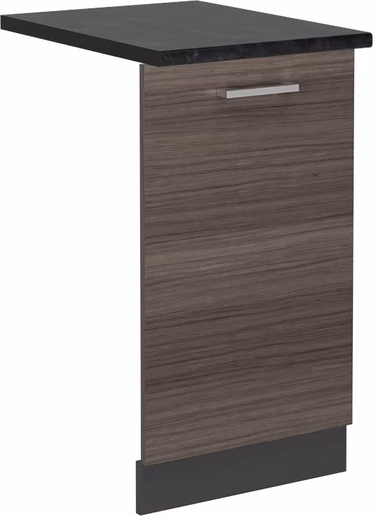 Pannello frontale della lavastoviglie Vicco R-Line Grigio nobile 45 cm , PL Antracite, Model 55026