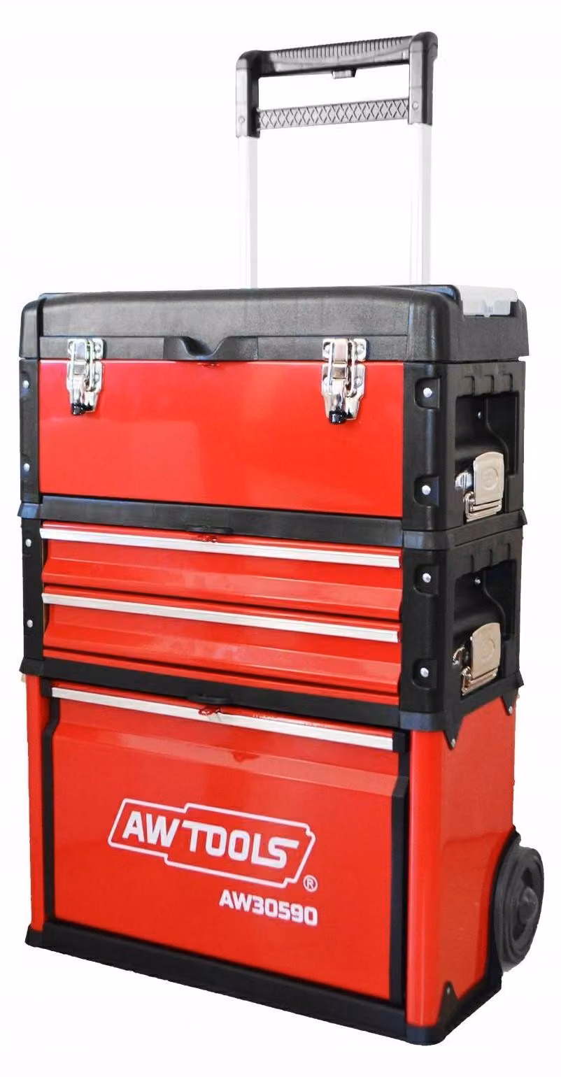 Awtools Carrello portautensili a 3 pezzi