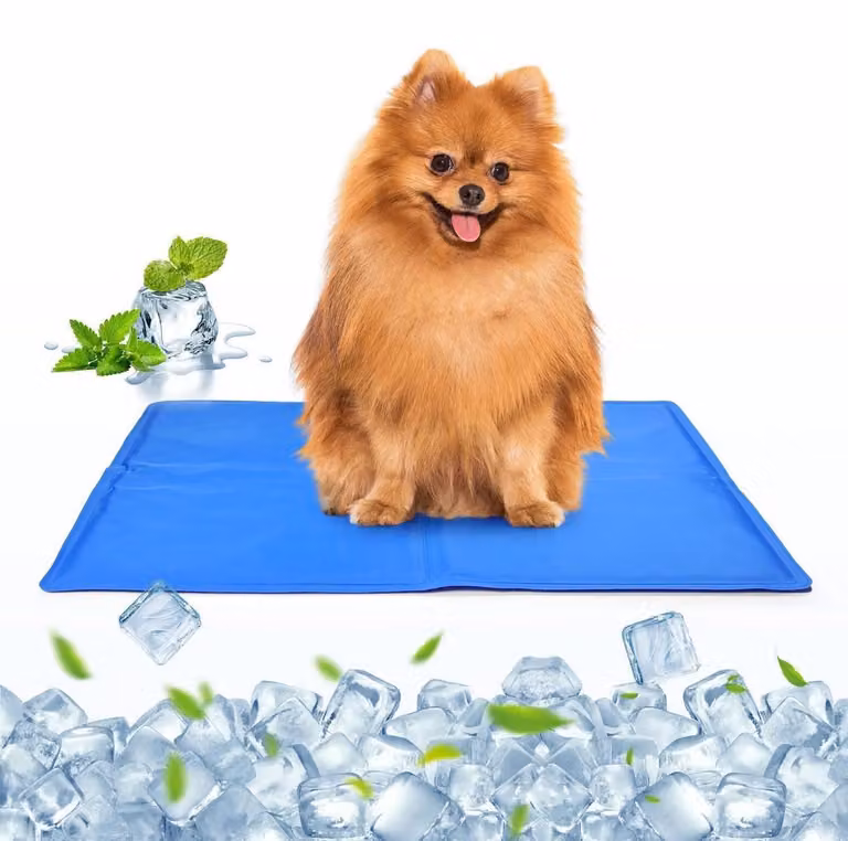 Tappetino refrigerante per cani, autorigenerante, con gel refrigerante, dimensioni 65 x 50 cm