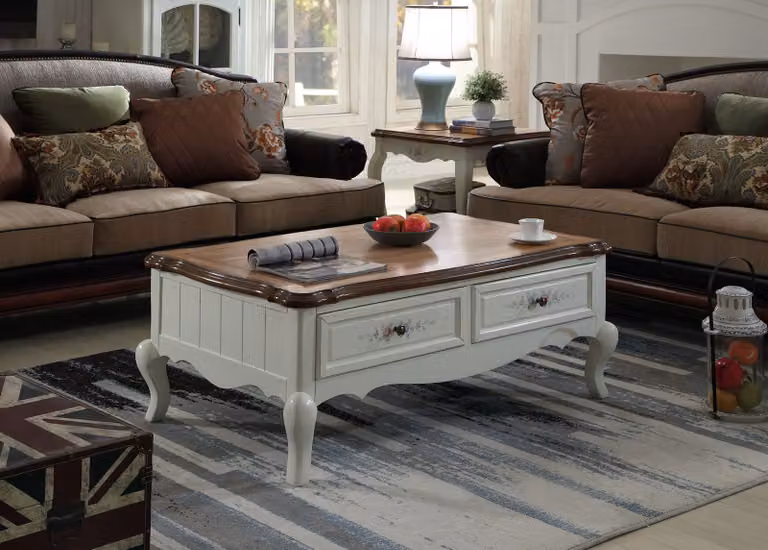 Couchtisch Tisch Beistelltisch Wohnzimmertisch Holz Tische Beistell Sofa 121x72
