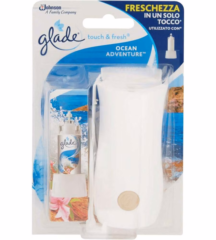 Glade Microspray Ricarica Profumo Ocean 10ml - Base Inclusa