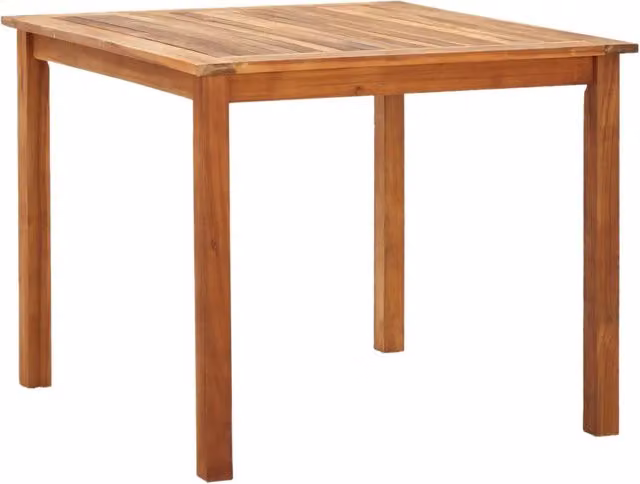 Set Pranzo da Giardino 5 pz Polyrattan e Legno d'Acacia Grigio 46000