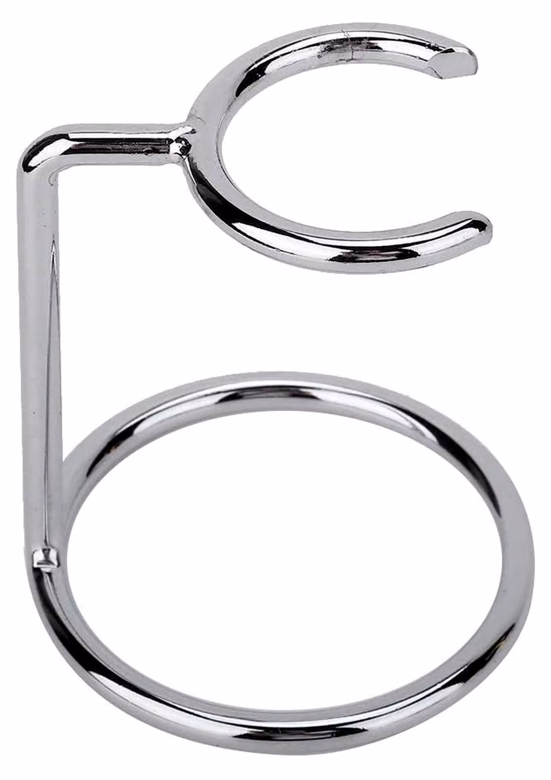 Portapennelli da barba in acciaio inossidabile, supporto resistente per rasoi e pennelli, design moderno, adatto a diversi modelli