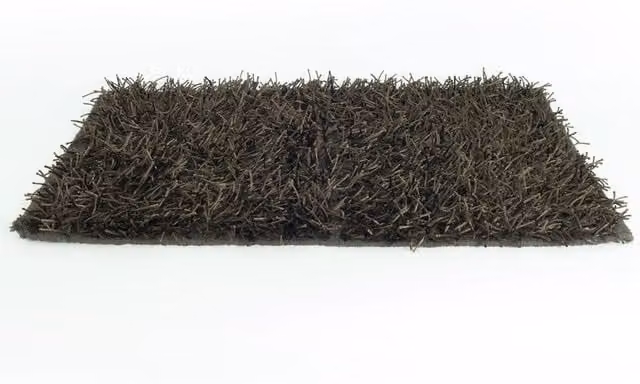 Tappeto Shaggy Biancheriaweb per Cucina e Salotto, Marrone, 200 x 200 cm