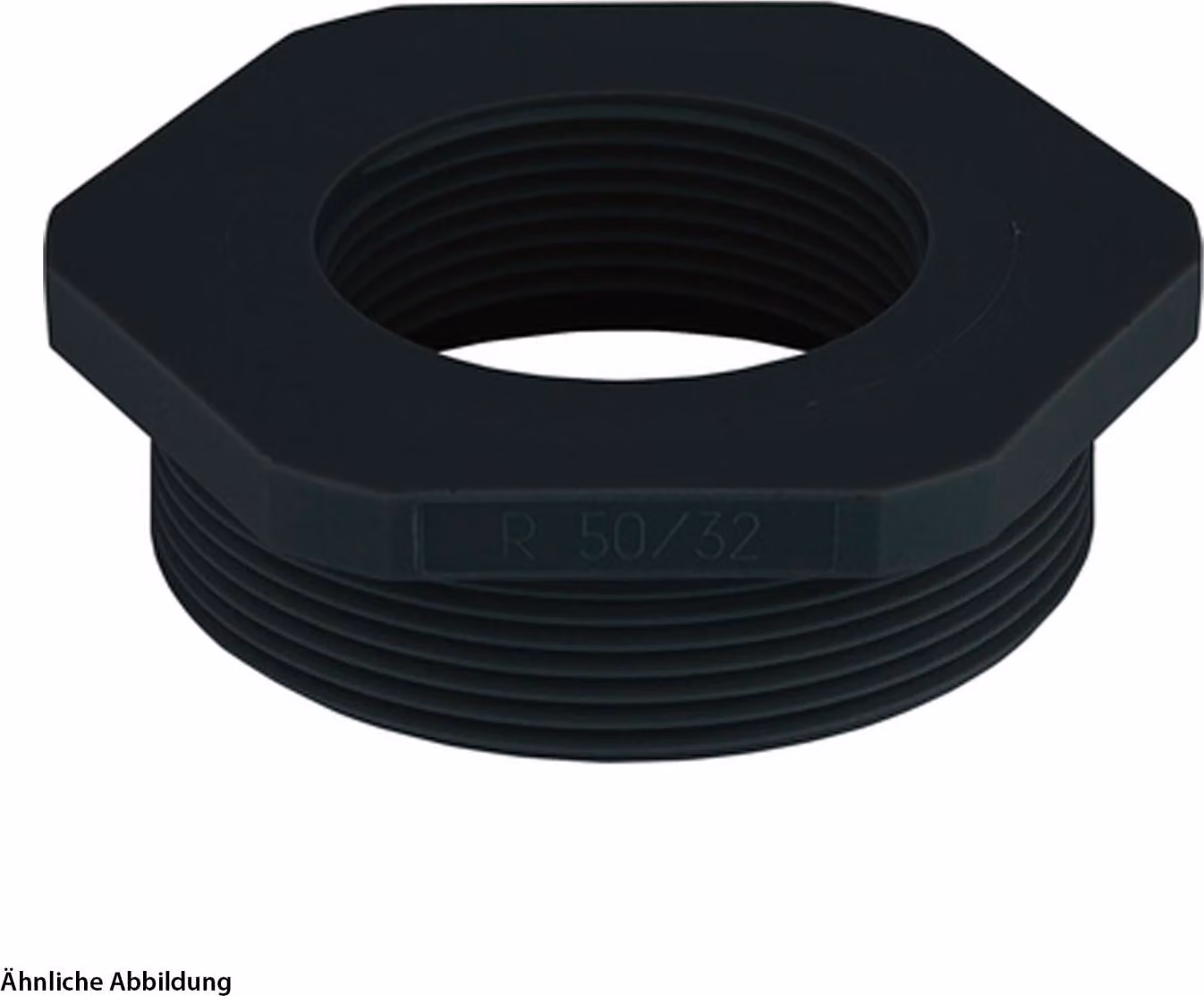 Riduttore LAPP M/M da M50x1,5 a M25x1,5 esagonale in poliammide (PA) con filettatura di collegamento da 12,0 mm - 1 pezzo