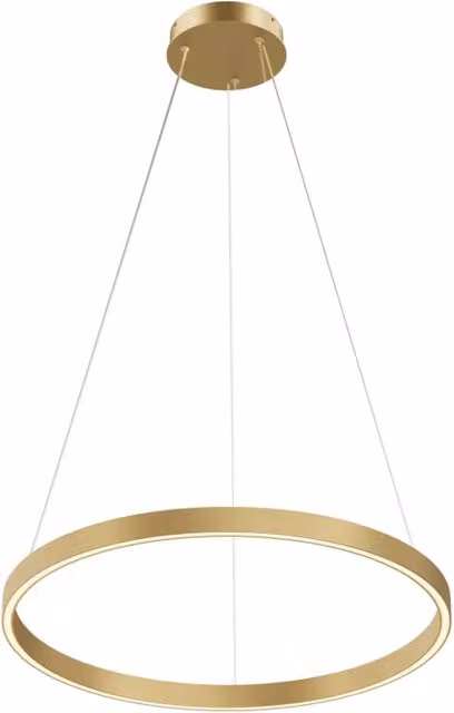 Maytoni Lampada a Sospensione Rim 1 luce LED integrato ottone alluminio