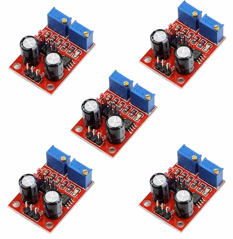 Modulo generatore di segnali rettangolari NE555, alimentazione DC da 5 a 15V