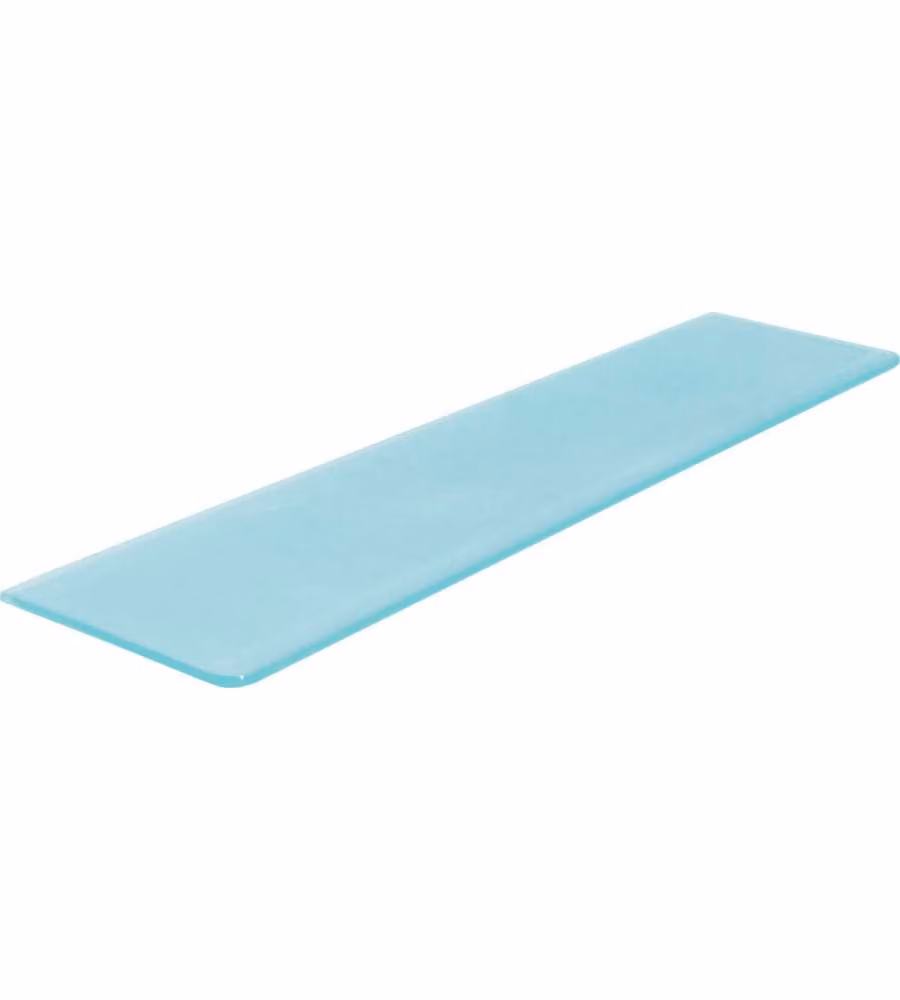 Ripiano Vetro Temperato Satinato 200x800mm Spessore 8mm