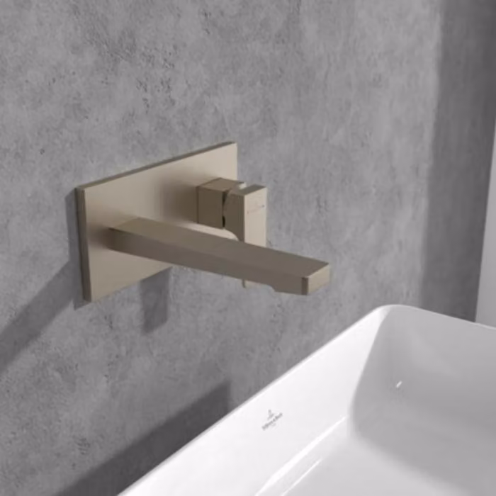Miscelatore monocomando per lavabo della serie Architectura Square di Villeroy & Boch
