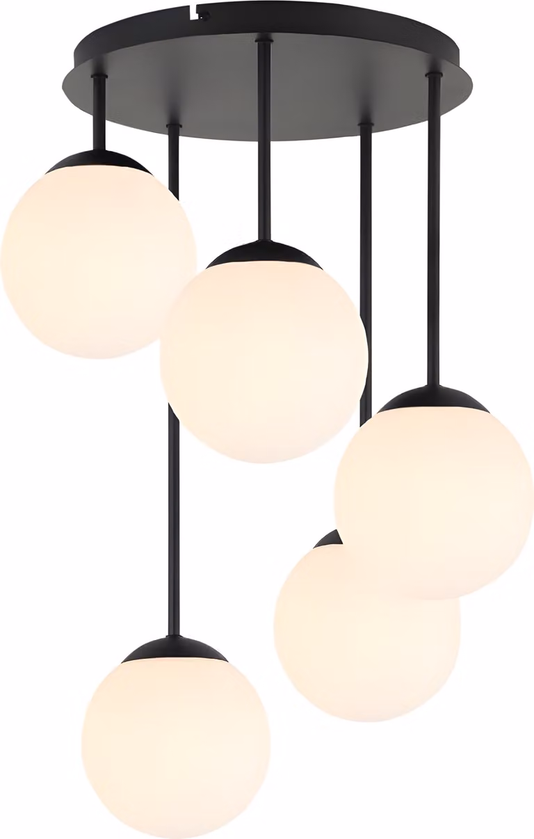 Lampada tooLight App1816-5Cpr Black White