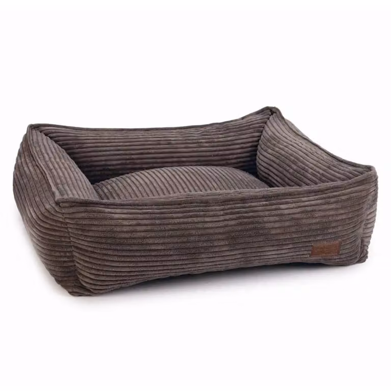 Creato da Lotte Hundekorb Gerippt Braun 65x60x20 cm