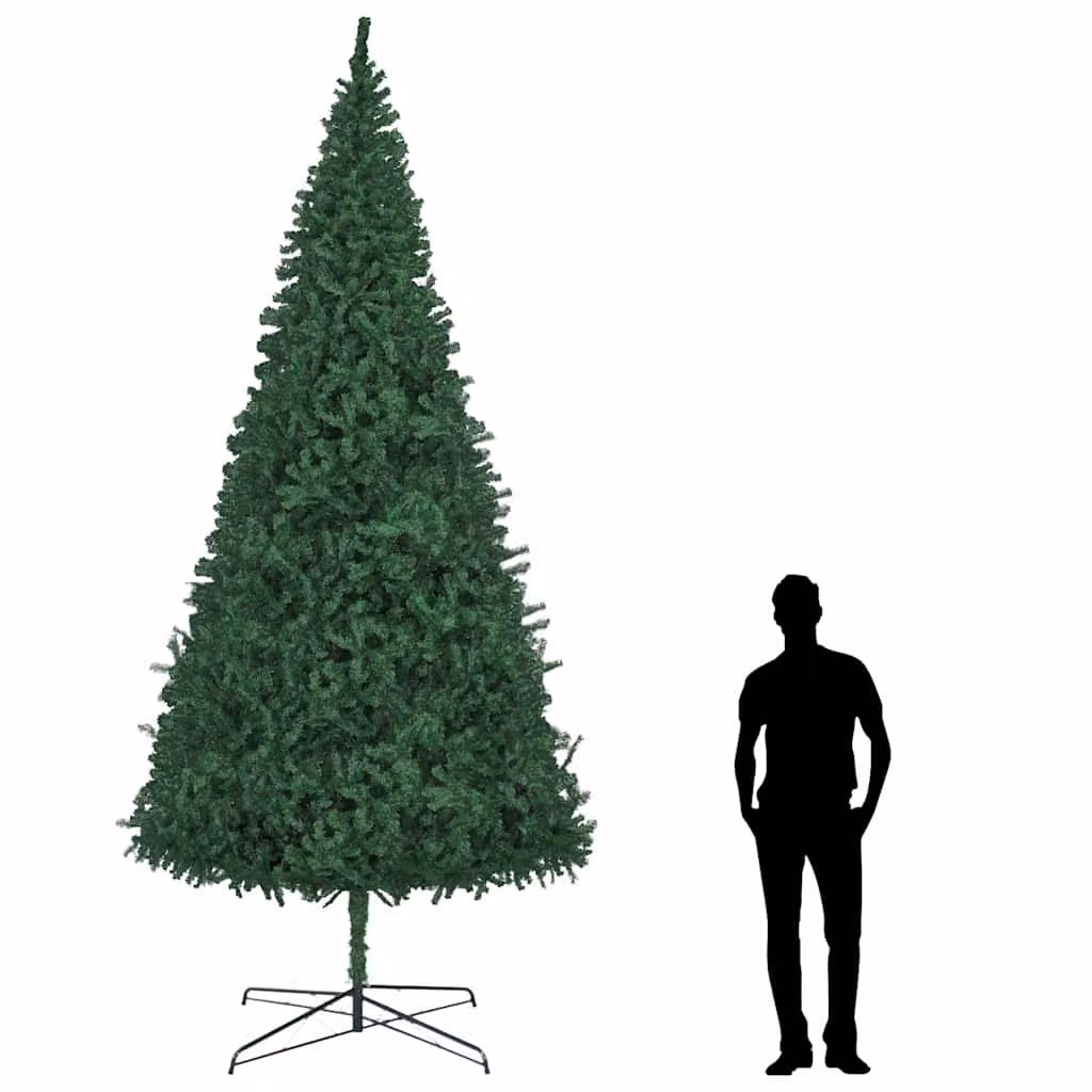 vidaXL Albero di Natale Artificiale Verde Altezza: 190 cm – 2