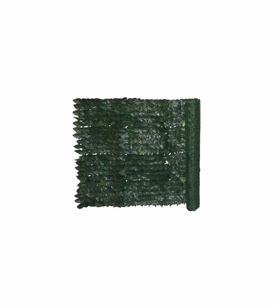 Siepe artificiale Brixo Edera verde in plastica L: 1 m, Lunghezza: 20 m – 2
