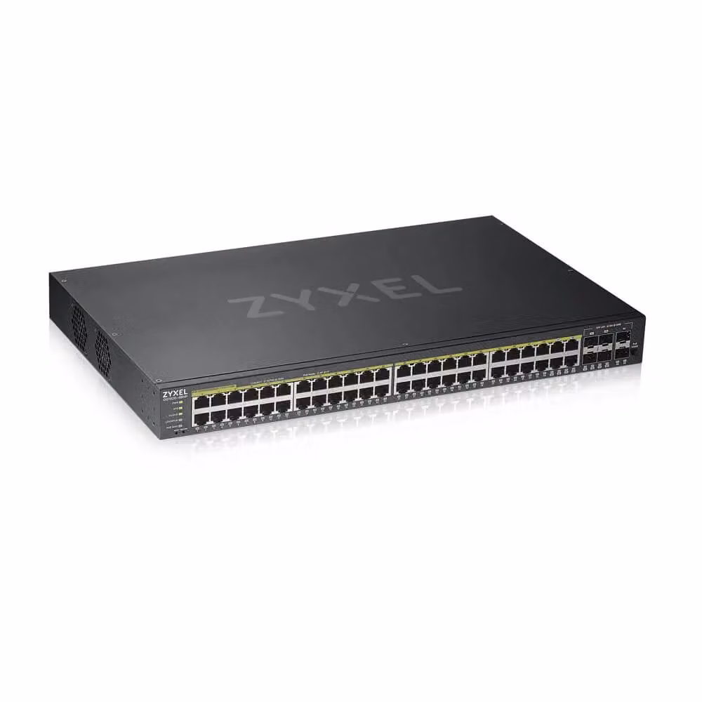 Zyxel GS1920-48HPV2-EU0101F Switch Gigabit Ethernet Gestito con Supporto PoE, 48 Porte, Nero – 2