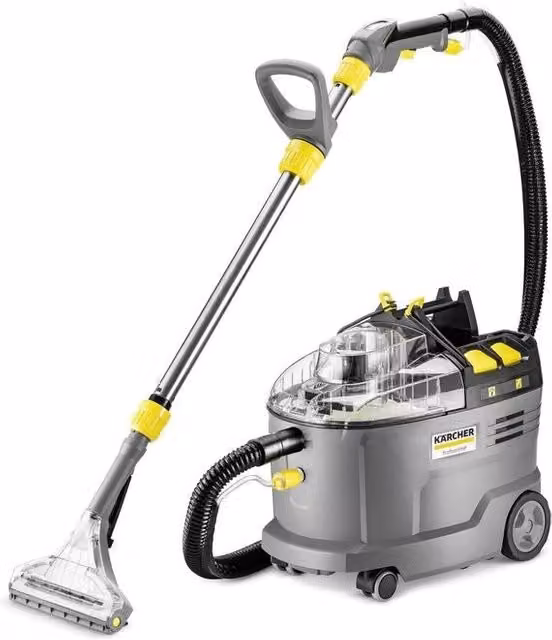 Kärcher Puzzi 9-1 Bp Adv Pulitore Spray Estrattore Senza Filo, Colore Nero Grigio Giallo