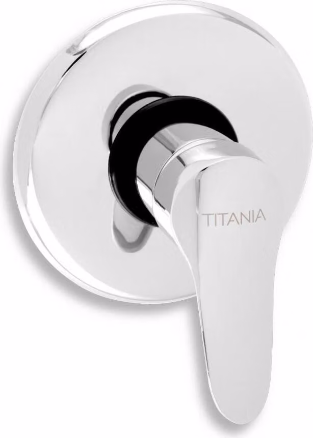 Rubinetto doccia a incasso Titania IRIS Nuovo cromato