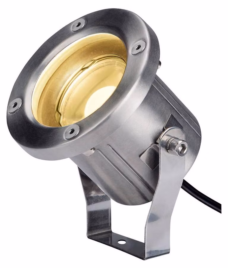 NAUTILUS SPIKE, luce a picchetto a LED per esterni, acciaio inox 316, IP55, 3000K