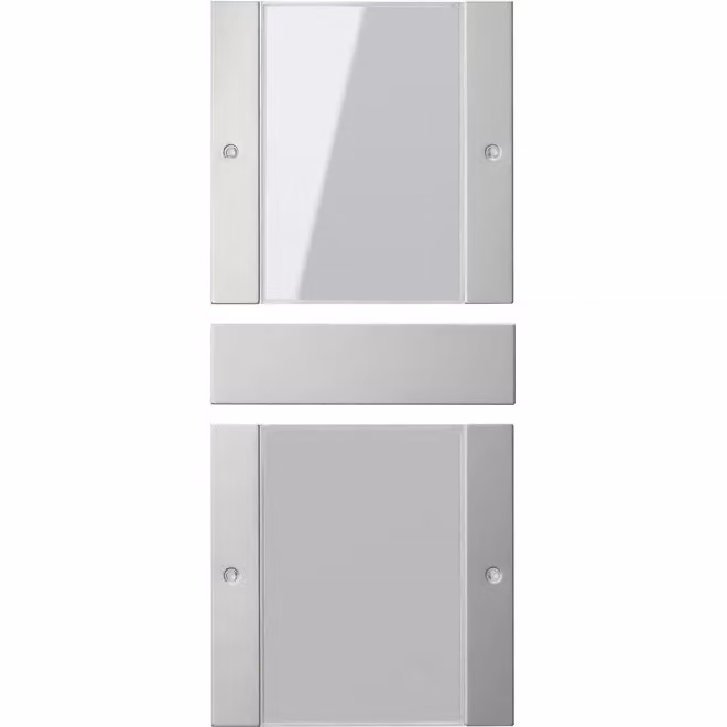 Set di bilancieri 2f (1+1) sistema BSF 55 trasparente/acciaio inossidabile 2132600