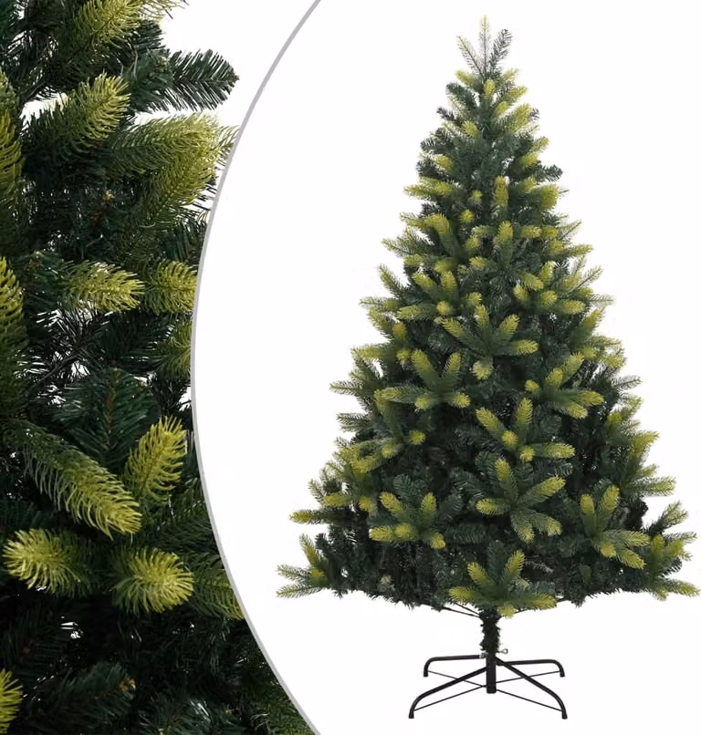 Maison Exclusive - Albero di Natale artificiale pieghevole con supporto, altezza 150 cm