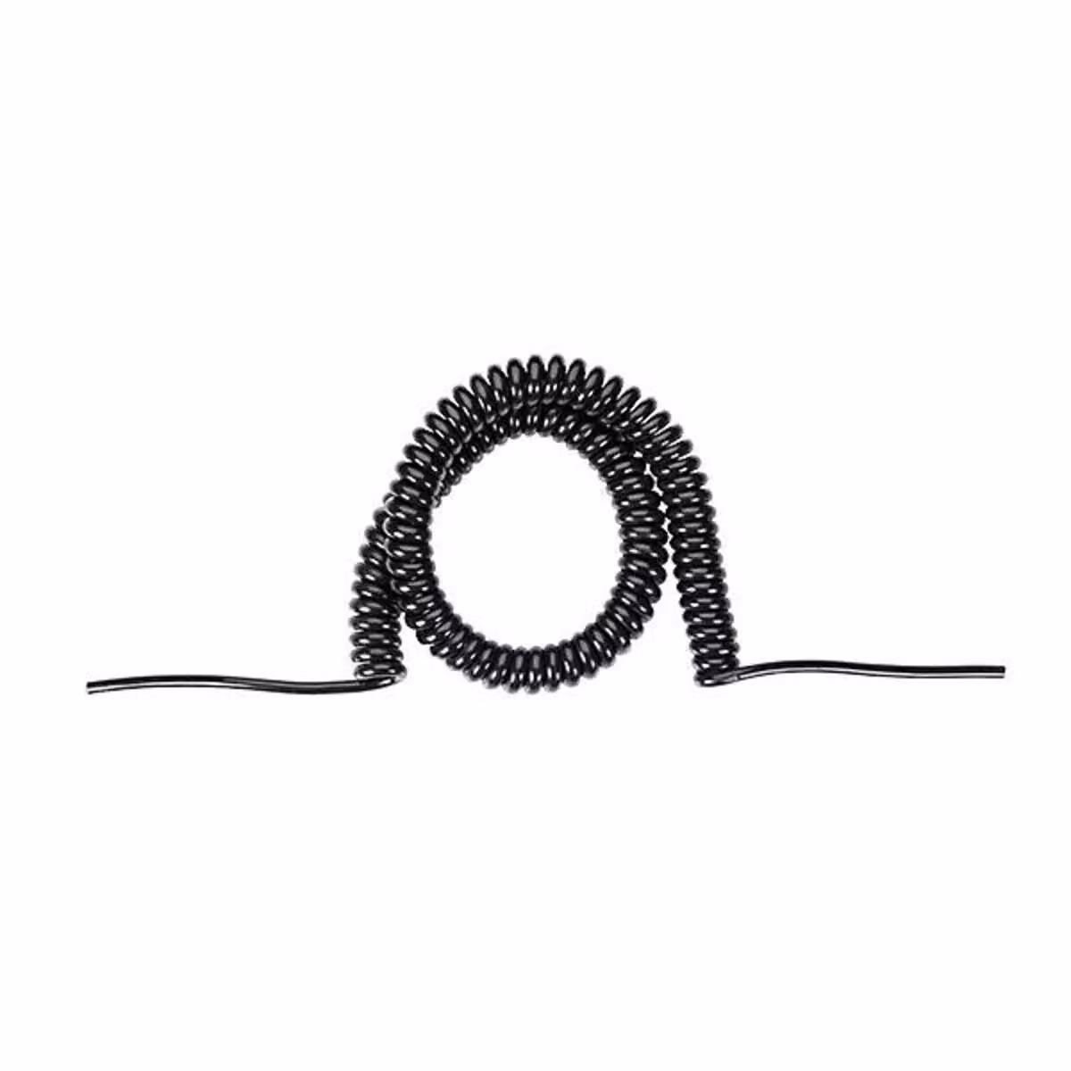 Cavo a spirale BACHMANN 3G1,5 nero 1,0-4 m, CS-YMH11Y-J
