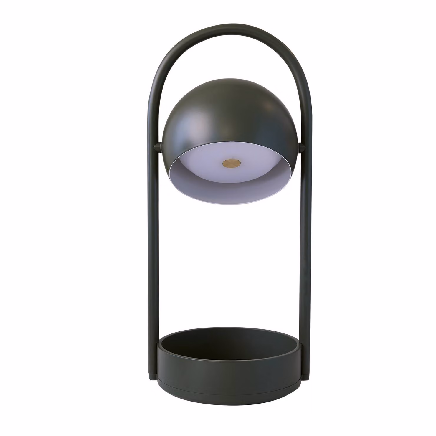 FRANDSEN Lampada da tavolo a LED Ball Portable, dimmerabile, Verde, Soggiorno / Sala da pranzo, Metallo, Design, Lampada da tavolo LED