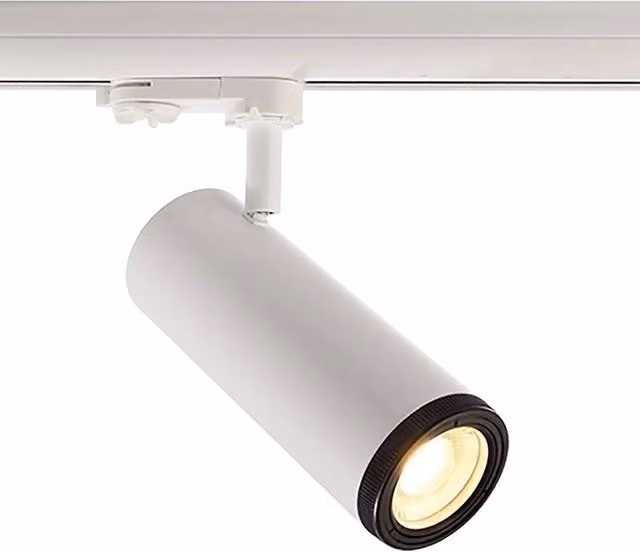 Trade Shop - Faretto Track Led Cob 14 Watt Binario Trifase Luce 3000k 4000k Orientabile 230v -