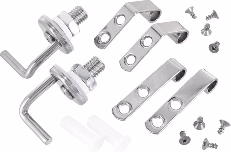 Kit di conversione cerniera Ideal Standard per sedile WC TIZIO cromo