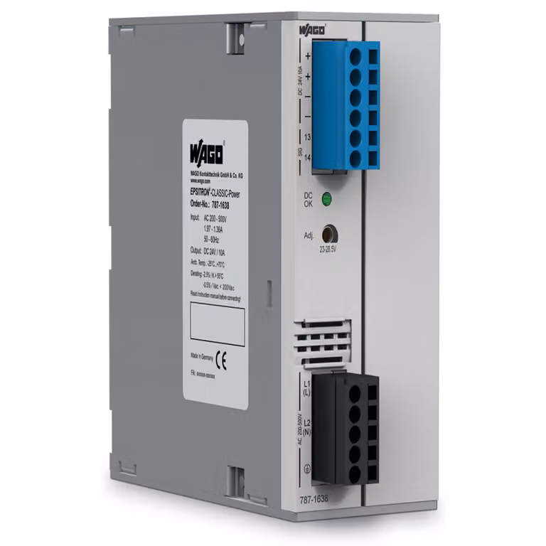 Alimentatori a commutazione primaria WAGO EPSITRON Classic Power 787-1638