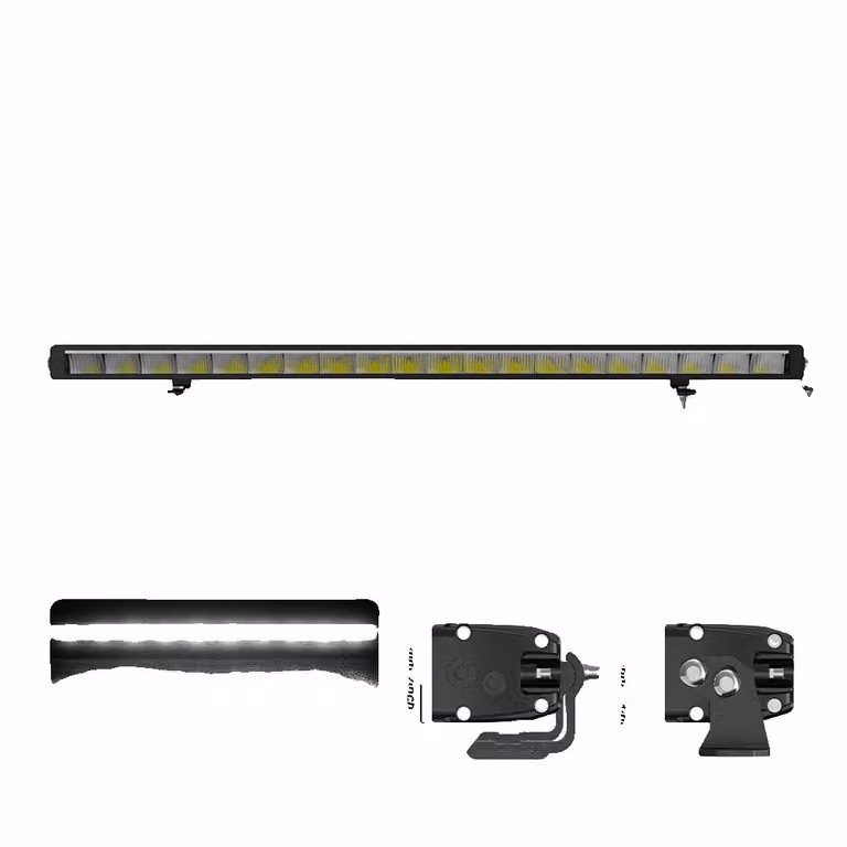 Striscia LED, luce bianca fredda (6500K), montaggio regolabile, 42 pollici