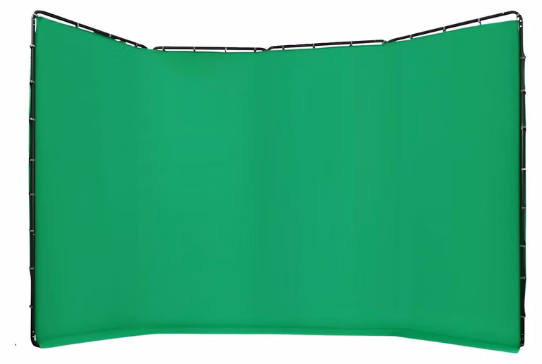 Support per sfondo, telaio regolabile, schermo verde di alta qualità, verde