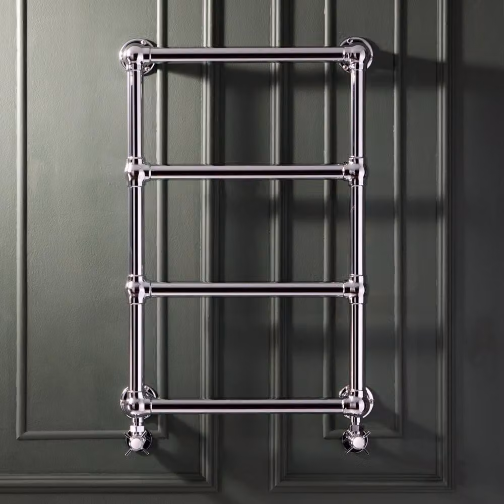 Scaldasalviette Tradizionale Minimalista - Cromato - 748mm x 498mm - Condesa