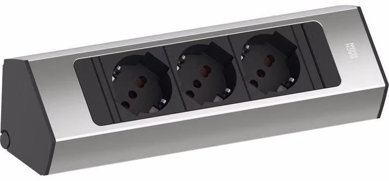 BACHMANN CASIA2 3xP40, 2,0 m AEH, effetto acciaio inox, Italia