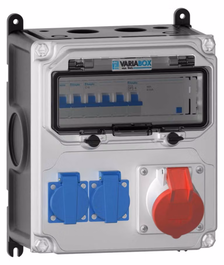 Bals Elektrotech. Combinazione di prese di corrente misura M 89010