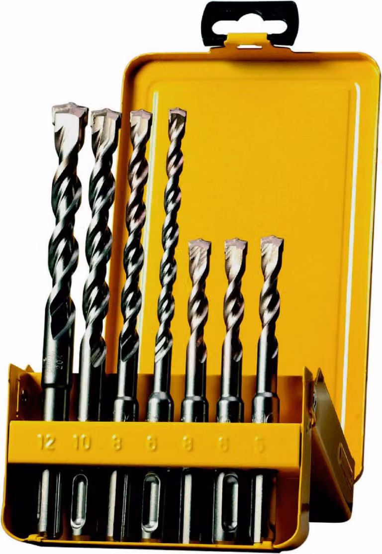 Set di punte per trapano DEWALT 7 pezzi SDS-plus