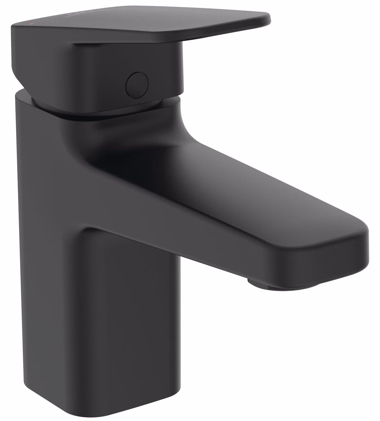 Ideal Standard miscelatore per lavabo Ceraplan senza scarico H75, sporgenza 103 mm BD209XG Nero (Silk Black)