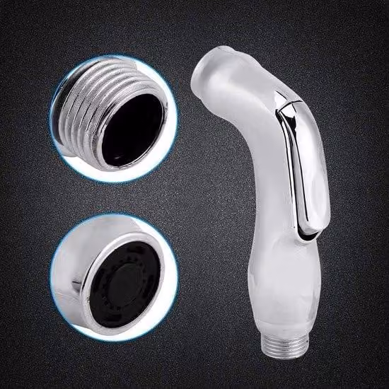 Kit bidet manuale - Set da bagno portatile - Completo di soffione e doccetta - Per l'igiene personale - Ideale per l'uso domestico - Il set include tutti i componenti necessari.