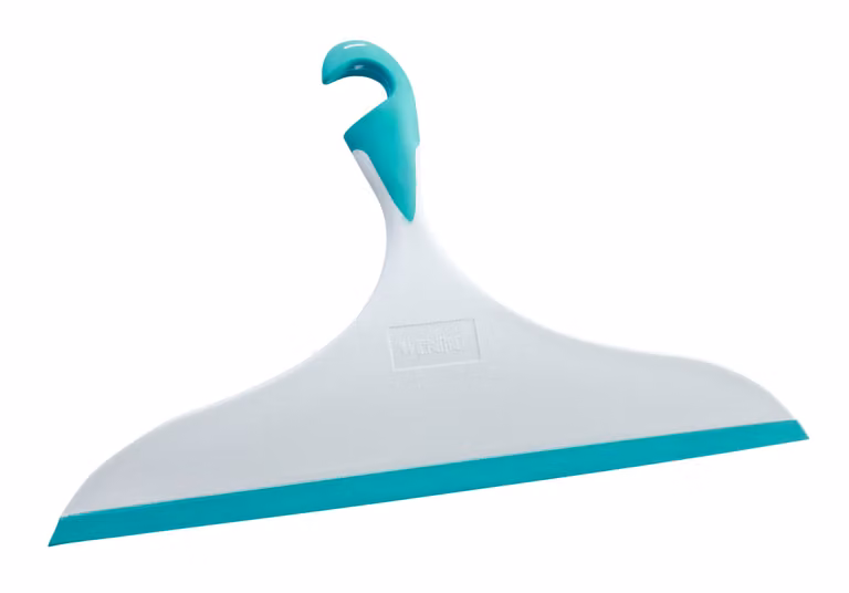 Scopa da bagno XXL Loano bianco-azzurro