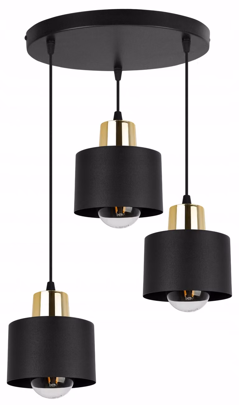 Moderna Lampada A Sospensione Lampada A Led Nera