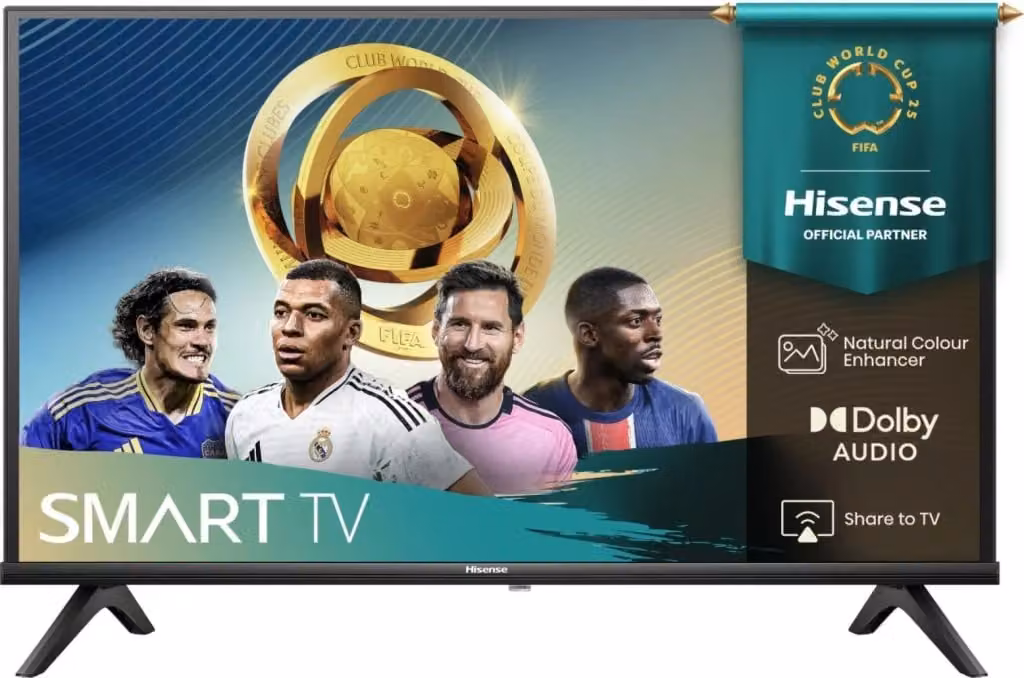 Smart TV Hisense 40A4Q LED Full HD 40 pollici Black con sistema Vidaa 8 e Wi-Fi